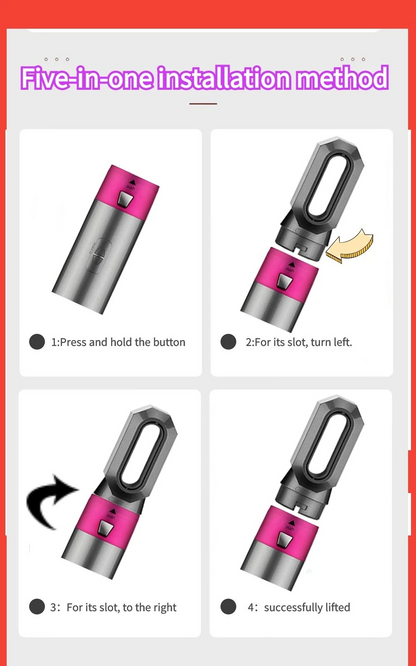 Hot Air Brush (5-in-1)