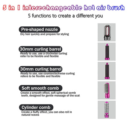 Hot Air Brush (5-in-1)
