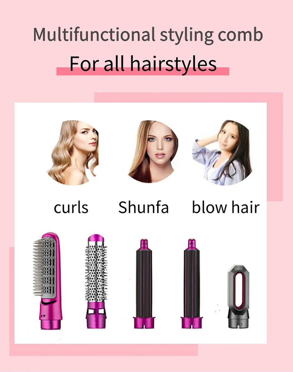Hot Air Brush (5-in-1)